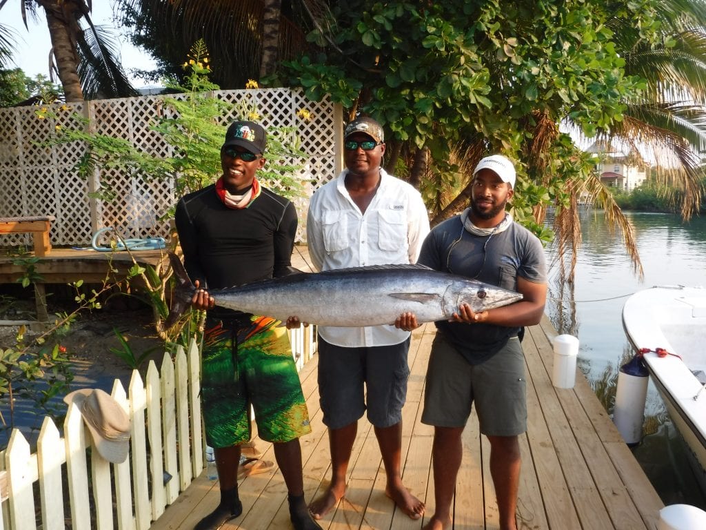 3 men and a wahoo catch