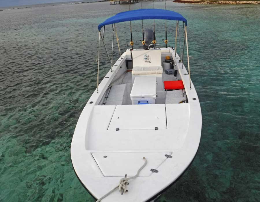 Boat for deep sea fishing