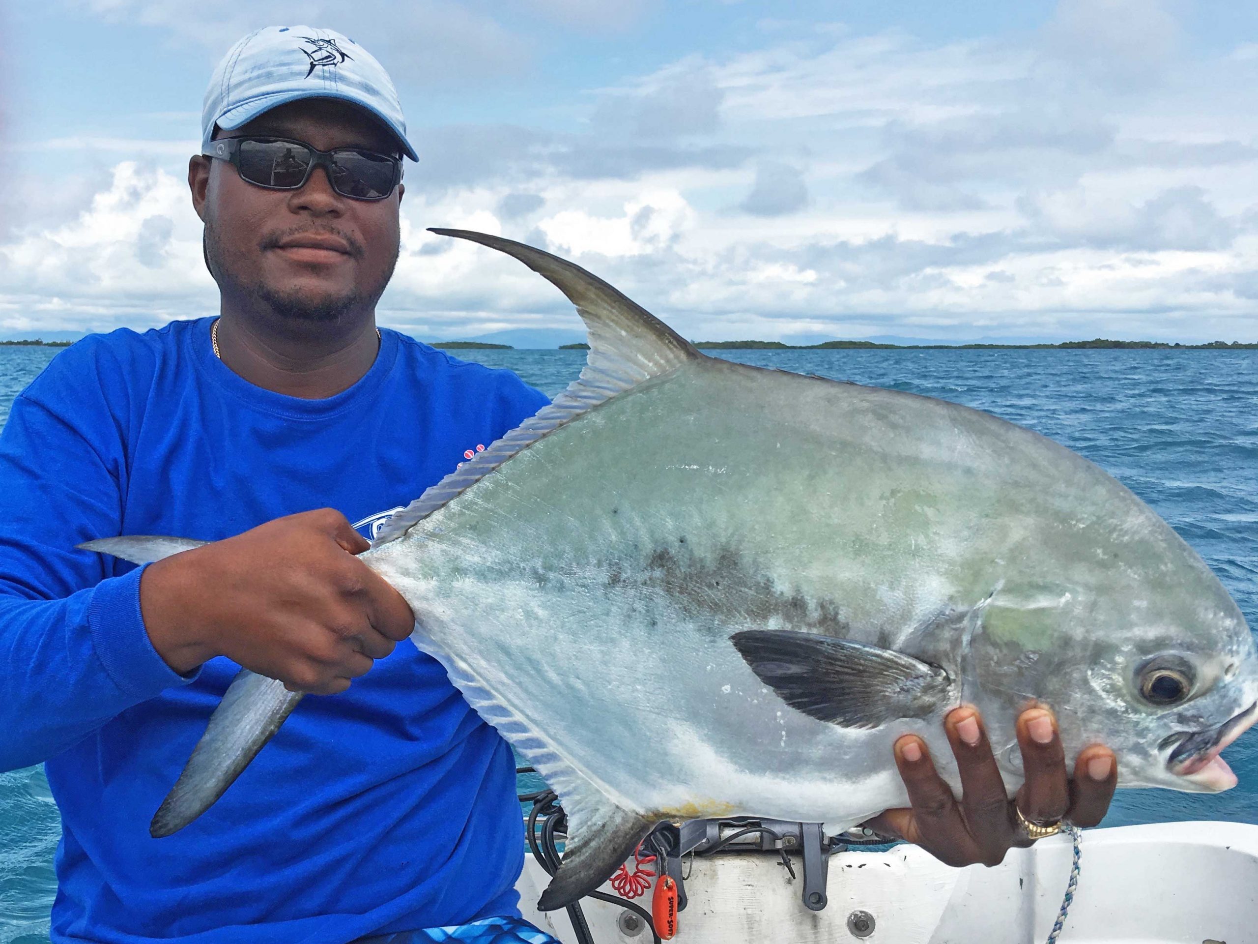 Fishing in Belize for the Grand slam permit